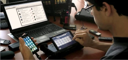 Peritaje de acoso sexual por celular